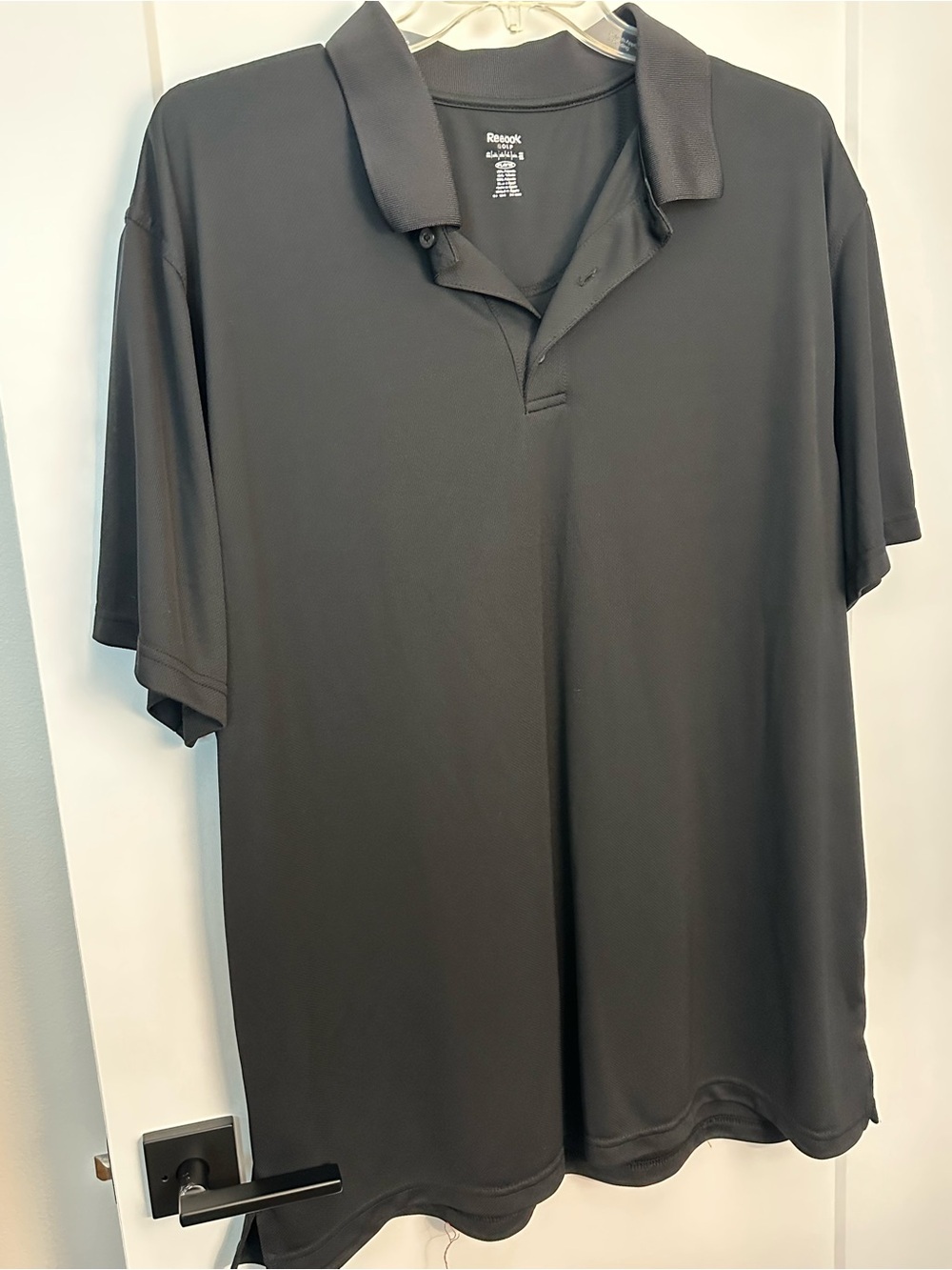 Reebok Men’s Black Performance Polo